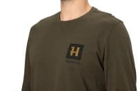 Härkila Gorm Langarmshirt Willow green Perspektive