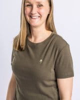 Pinewood Merino T-Shirt Damen Green Detail 1