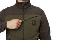 H&auml;rkila Olaf Fleecejacke Willow green/Shadow grey Fronttasche