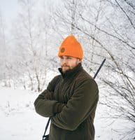 Pinewood Harrie Fleecejacke Green/Suedebrown Anwendung 3