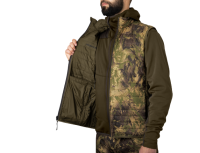 H&auml;rkila Deer Stalker Camo Reversible Packable Weste Innenseite