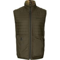 H&auml;rkila Deer Stalker Camo Reversible Packable Weste Willow green Vorderseite 
