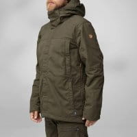 Fj&auml;llr&auml;ven Drev Hybrid Jacke Dark Olive Detail 3