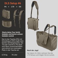 Vorn DS Schultergurte Fog Green Setup 6