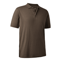 Deerhunter Christian Polo Shirt braun Vorderseite