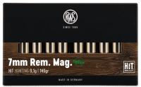 RWS 7 mm Rem. Mag. Hit 140 gr. - 20 Stk.