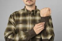 H&auml;rkila Folke Hemd Willow Green Detail 1