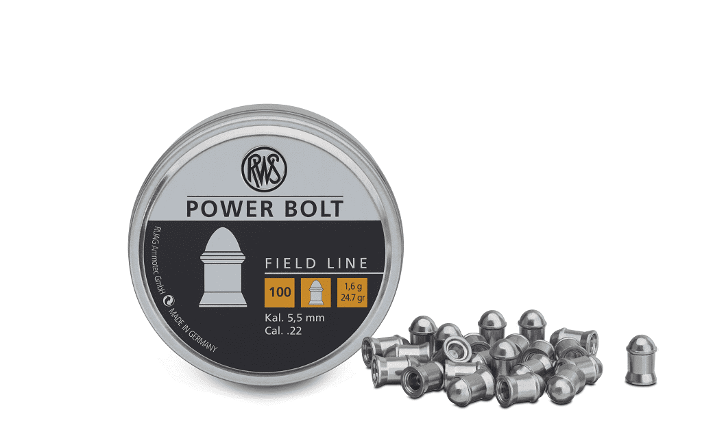 RWS FIELD-L Pow Bolt 5,5 mm 1,5g BLI 100er