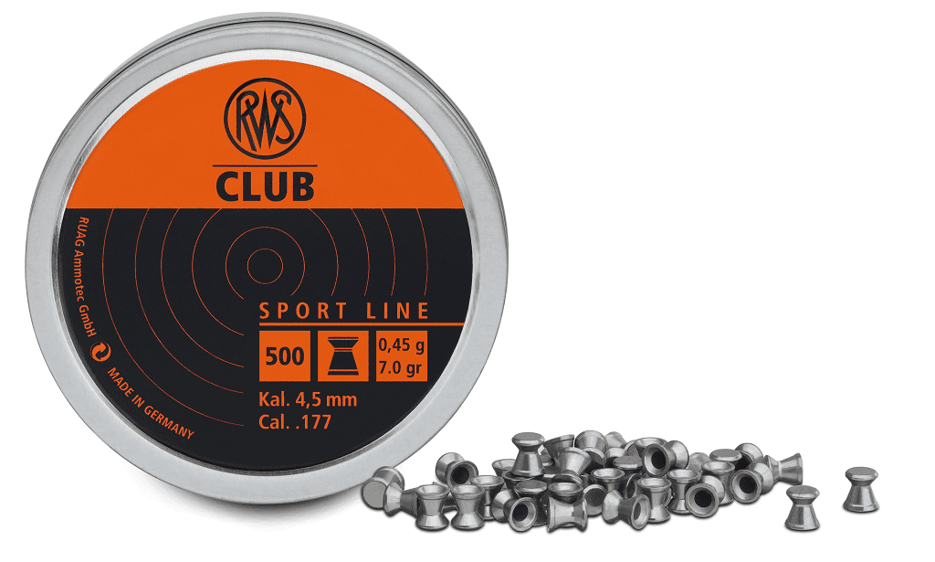 RWS CLUB 4,5 mm 0,45g 500er