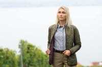 Blaser Juna Bluse Dame unter Jacke vorne