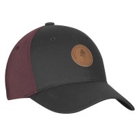 Pinewood Finnveden Hybrid Cap Earth Plum/D.Anthraciite Vorderseite 