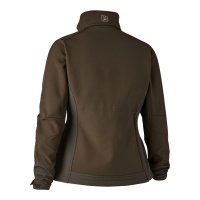Deerhunter Lady Roja Softshell Jacke braun R&uuml;ckseite