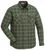 Pinewood Prestwick Exclusive Hemd Moosgr&uuml;n/D.Brown