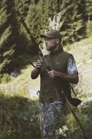 Blaser Endeavor Wendeweste Herren dunkeloliv geschlossen getragen