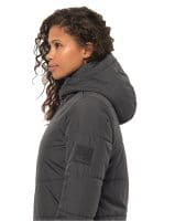 Jack Wolfskin Deutzer Coat Wintermantel Damen Phantom Detail 3