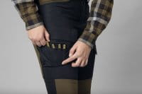 H&auml;rkila Scandinavian Hose Damen Willow green/Deep well purple Detail 3