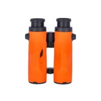Swarovski EL Range 10x42 Fernglas mit Tracking Assistant Orange stehend unten