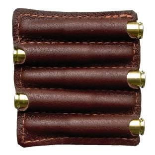 Cartouchière en cuir d'élan pour 5 cartouches AKAH