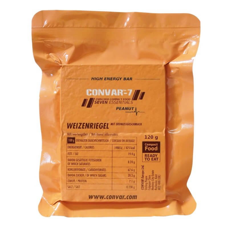 CONVAR-7 High Energy Bar - Peanut 120g