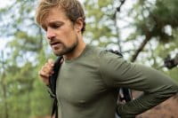 Icebreaker 200 Oasis Langarm Funktionsshirt Loden