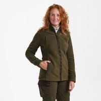 Deerhunter Lady Eagle Fleecejacke Tarmac green Detail 1