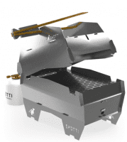 Skotti Grill Seitenansicht