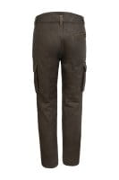 Rascher Thermo-Loden-Cargohose Ludwig wattiert Oliv hinten