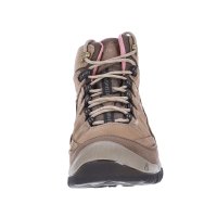 KEEN Targhee IV Mid Waterproof Wanderstiefel Damen Brindle/Nostalgia Rose vorne