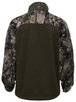 Pinewood Furudal Hunters Camou Fleece Jacke Atera Camou/H.Green Rückseite