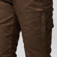 Fj&auml;llr&auml;ven Karla Pro Winter Hose Damen Dark Olive Detail 1