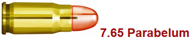 PRVI/PPU 7,65 Parabellum FMJ 93 gr. - 50 Stk.