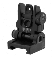 UTG ACCU-SYNC Spring-Loaded AR15 Flip-up Rear Sight Lochkimme
