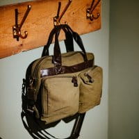 Swedteam Crest Aktentasche Ivy Green Detail 3