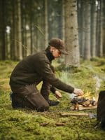 Pinewood Hurricane Strickpullover Dunkelgrün Anwendung 2