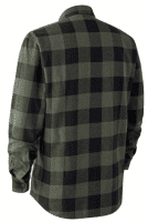 Deerhunter Marvin 8186 Flannel Hemd Green Check R&uuml;ckseite