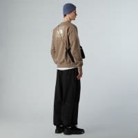The North Face Raglan Redbox Sweatshirt Mocha Brown-Mushroom Grey