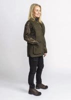 Pinewood Cadley Schie&szlig;weste Damen Moss Green Detail 2