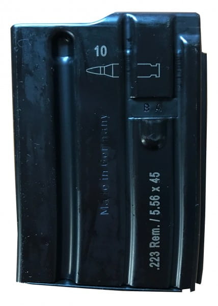 Heckler & Koch MR223 Kal. 223 Rem 10er Stahlmagazin Heckler & Koch MR223 Kal. 223 Rem 10er Stahlmagazin