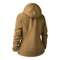 Deerhunter Lady Sarek Shell Jacke mit Kapuze Damen butternut R&uuml;ckseite
