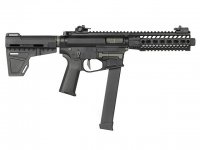 GSG Ares M4 45 Pistol - S Class-L schwarz Softair Gewehr rechts langes Magazin