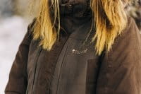 Pinewood Abisko 2.0 Jacke Damen Suede Brown Anwendung 7