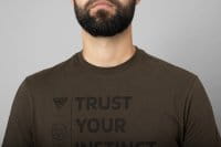  H&auml;rkila Instinct T-Shirt Shadow brown