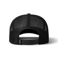 YETI Full Camo 5 Panel Bow Fit Trucker Kappe R&uuml;ckseite 
