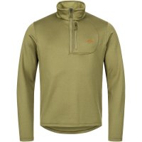 Blaser Drain Midlayer Halfzip Herren gr&uuml;n Vorderseite