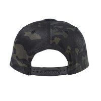 Lindnerhof Tactical Snapback Cap Multicam Black Hinten