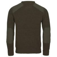 Pinewood Lappland Rough Moosgr&uuml;n Sweater R&uuml;ckseite 