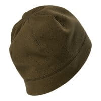 Deerhunter Fleece Wendebeanie Tarmac Green / Safety Orange