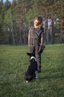 Pinewood Dog Sports Small Tasche Black Anwendung 2