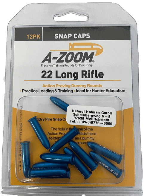 A-Zoom Pufferpatronen .22 LR - 12 Stück
