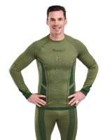 Pinewood Seamless Function Base Layer Set Olive green